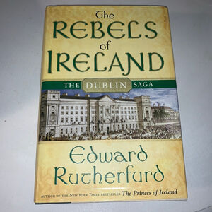 Edward Rutherfurd Book The Rebels of Ireland One Size Yellow Green